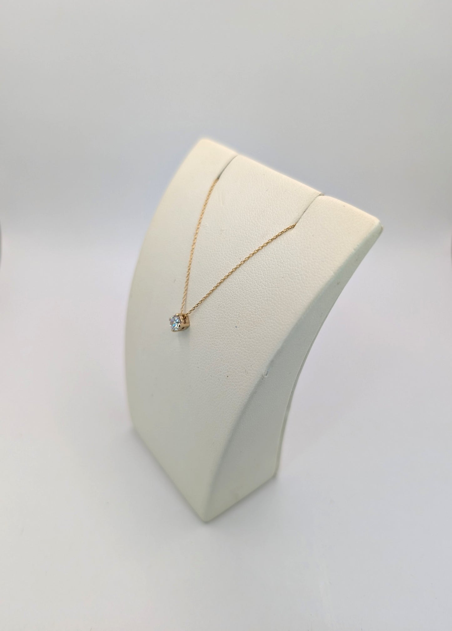 18kt CZ Necklace