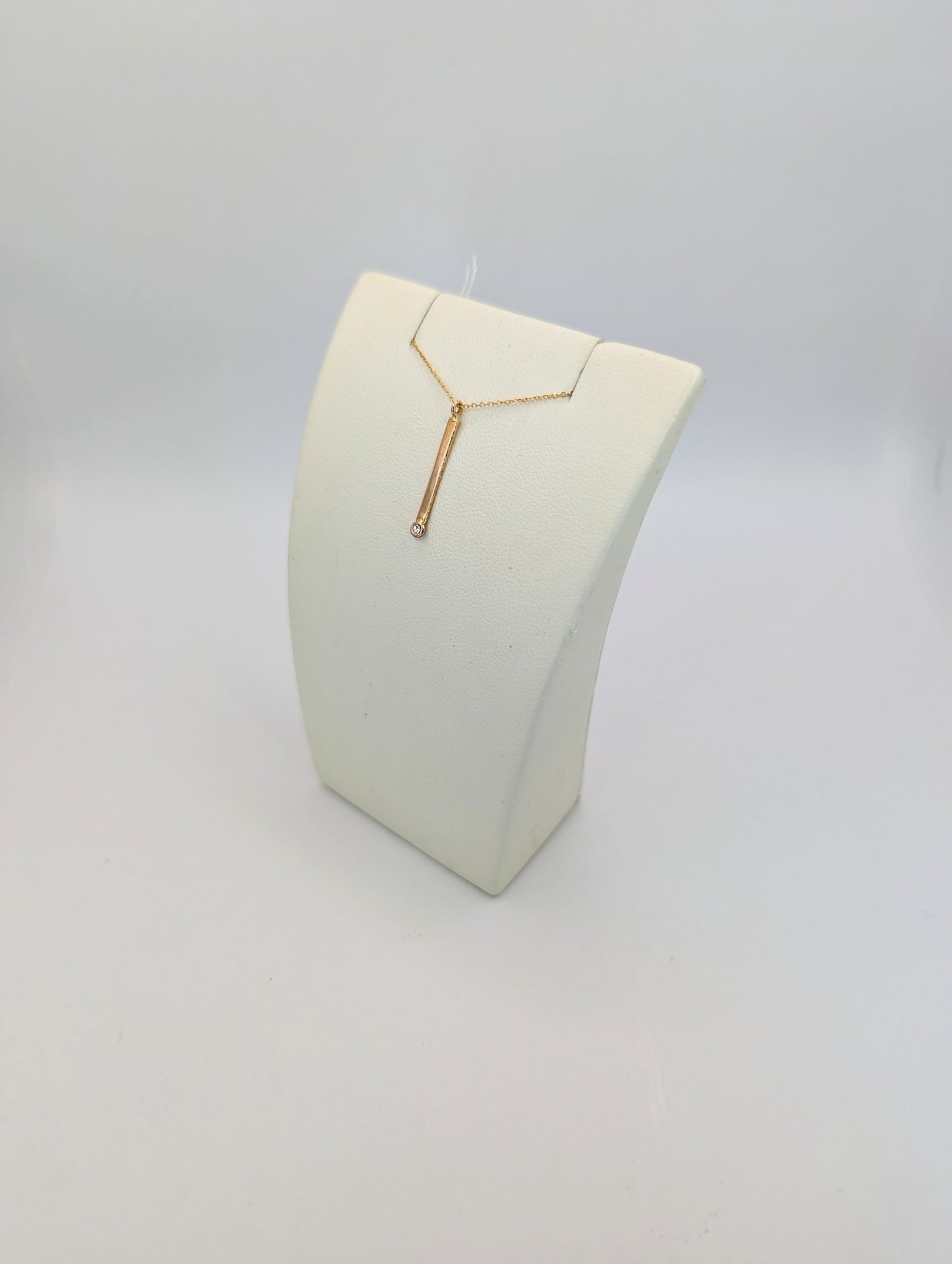 18kt Bar Necklace