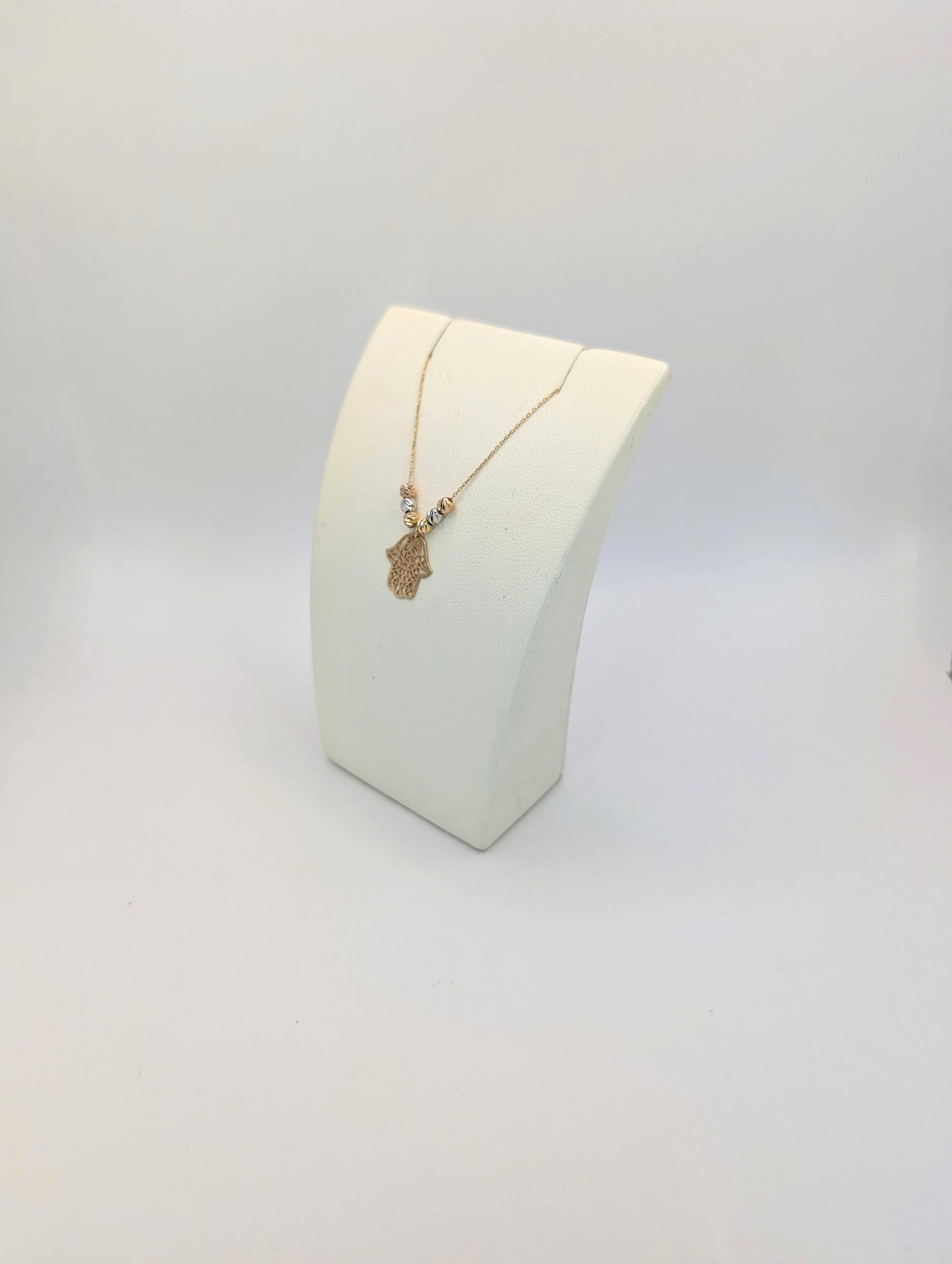18kt Hamsa Necklace