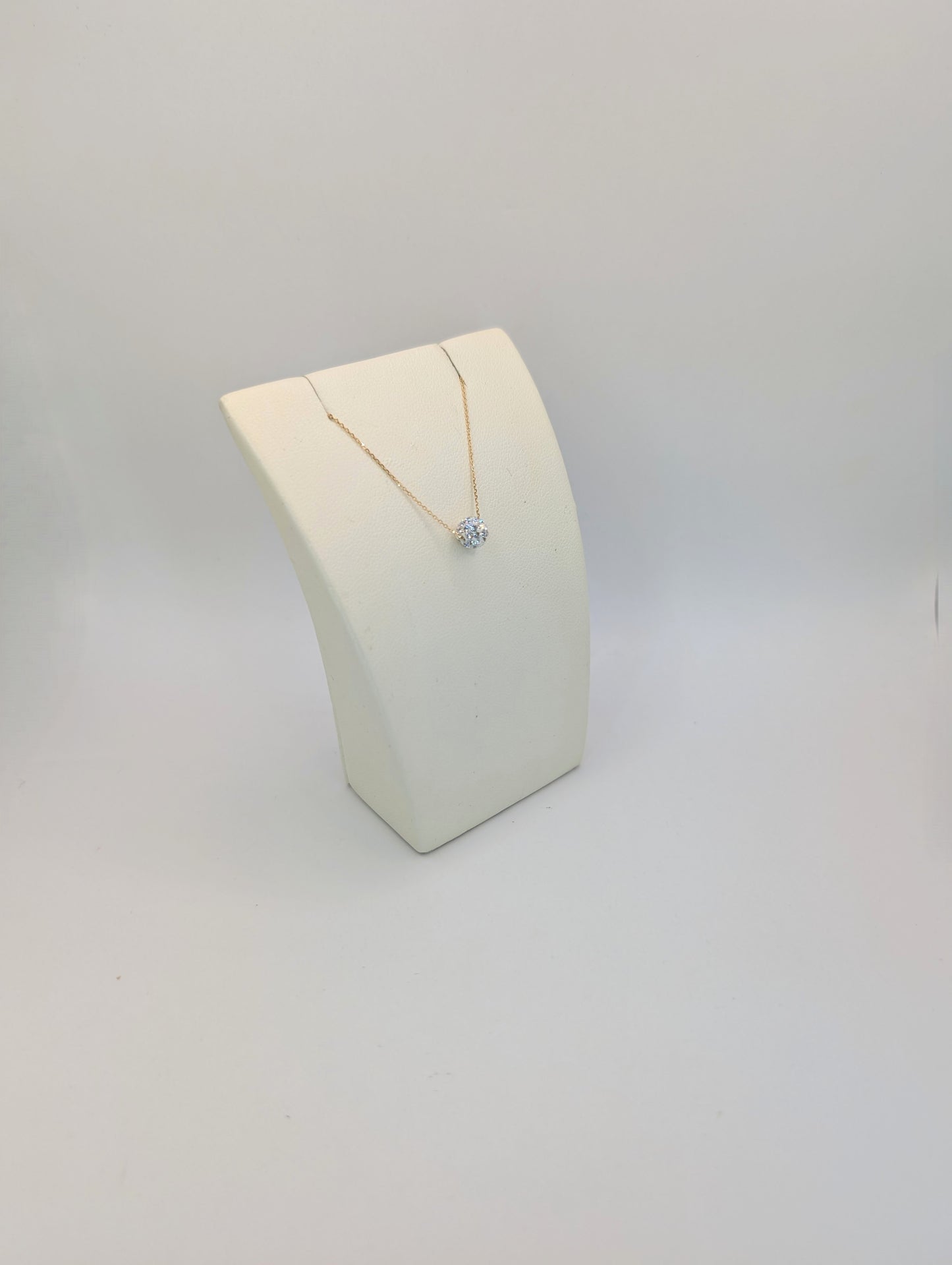 18kt CZ Necklace