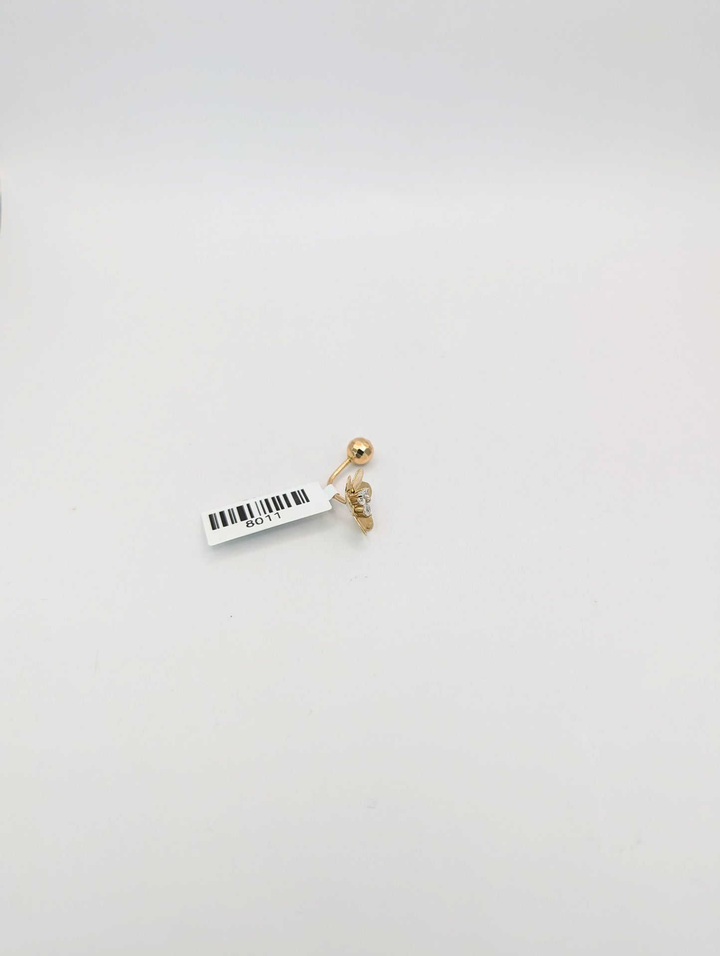 18kt Flower Belly Piercing