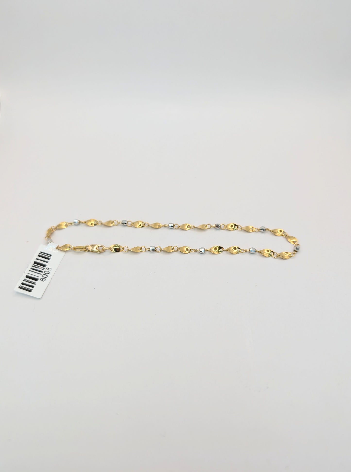 18kt Twisted Anklet