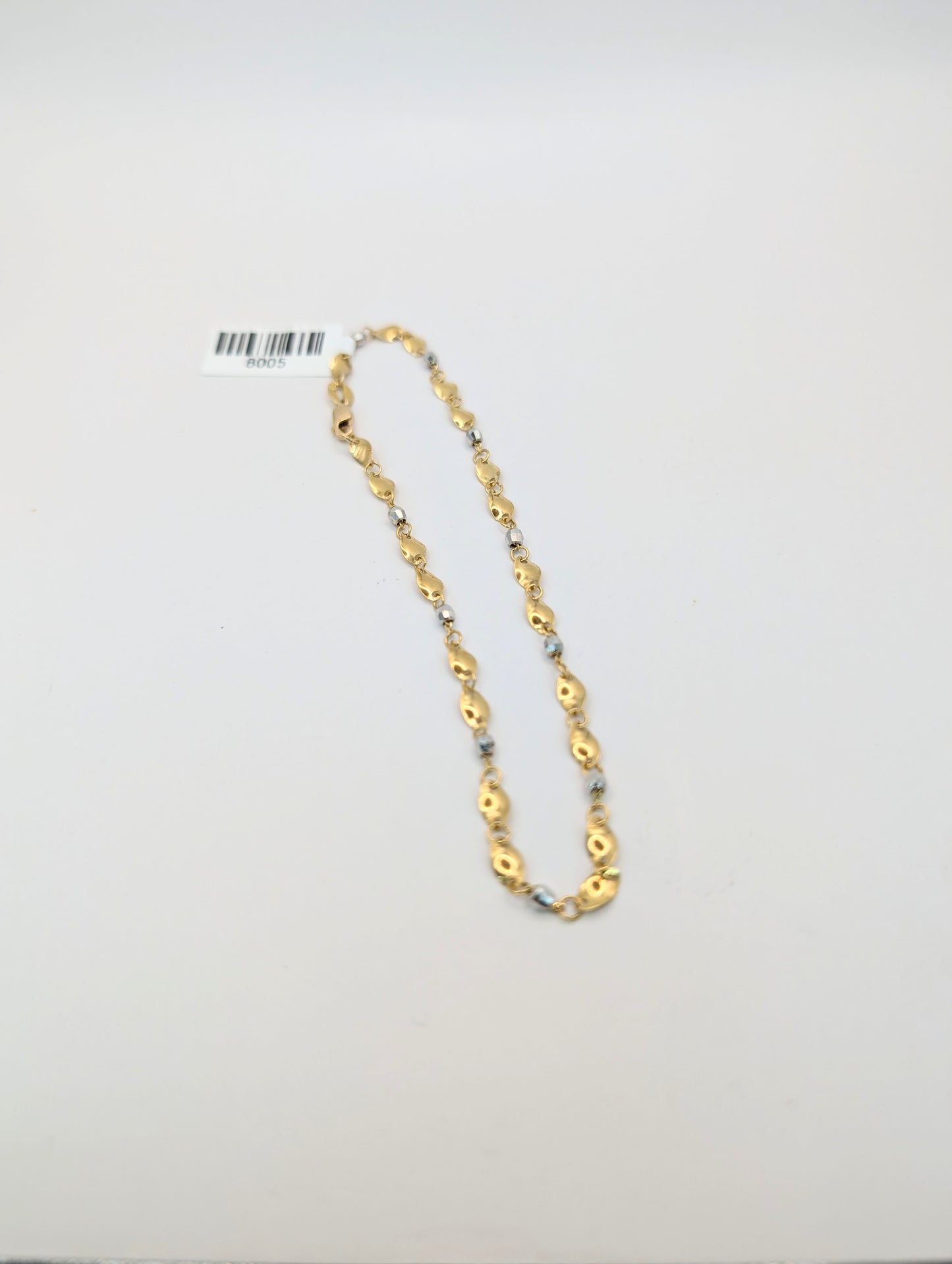 18kt Twisted Anklet