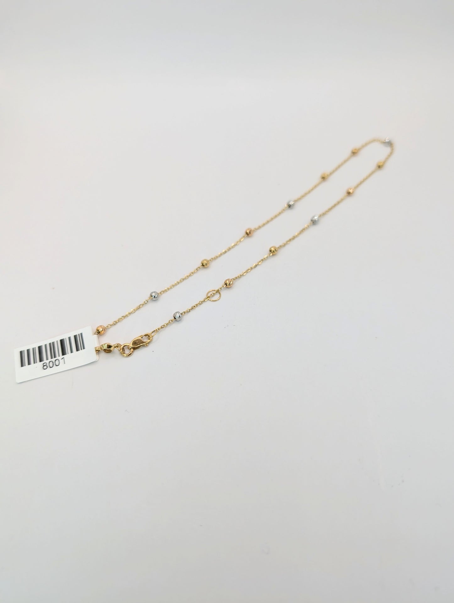 18kt Balls Anklet