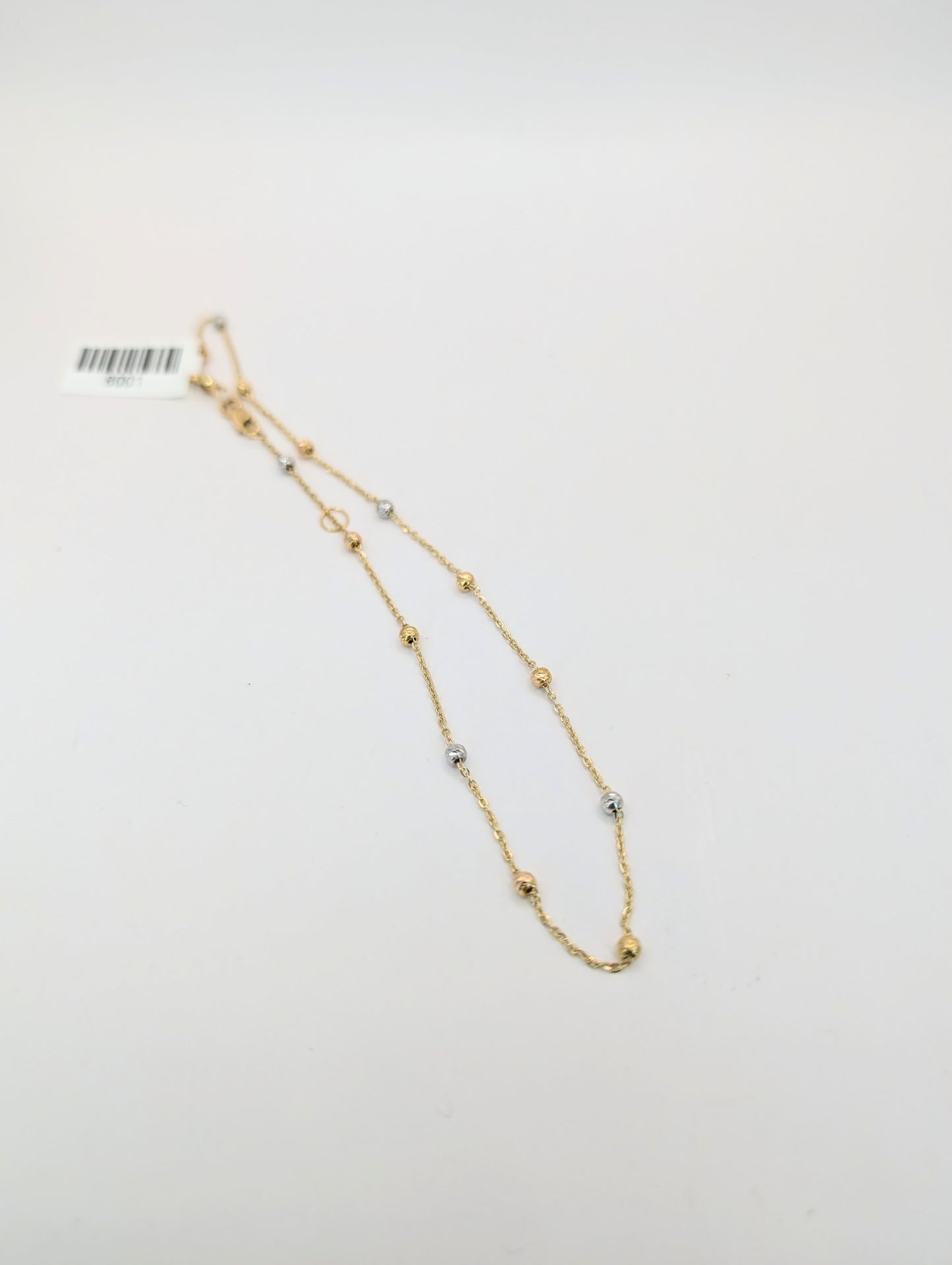 18kt Balls Anklet