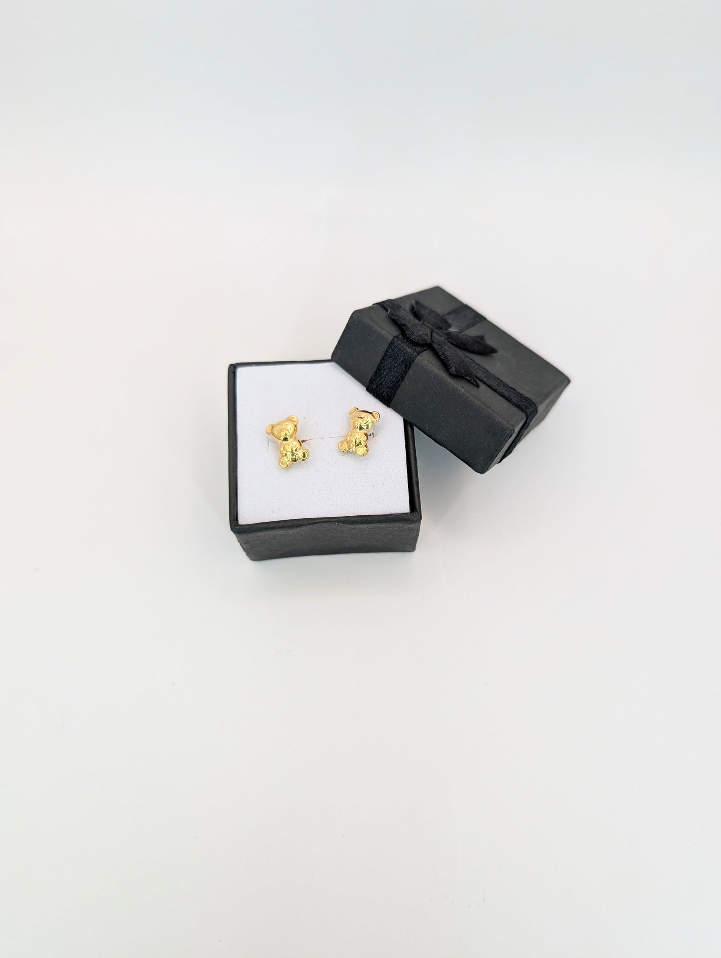 18kt Bear Earring