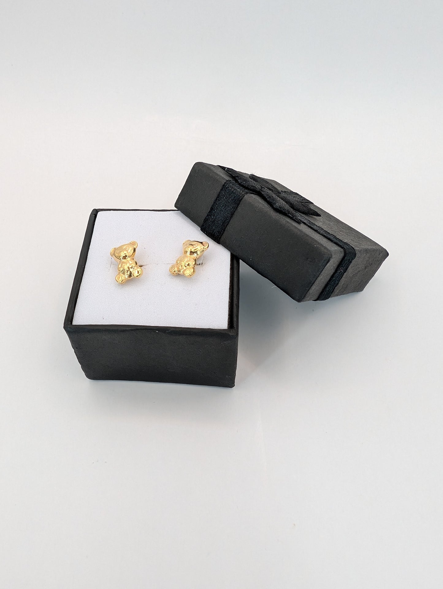 18kt Bear Earring