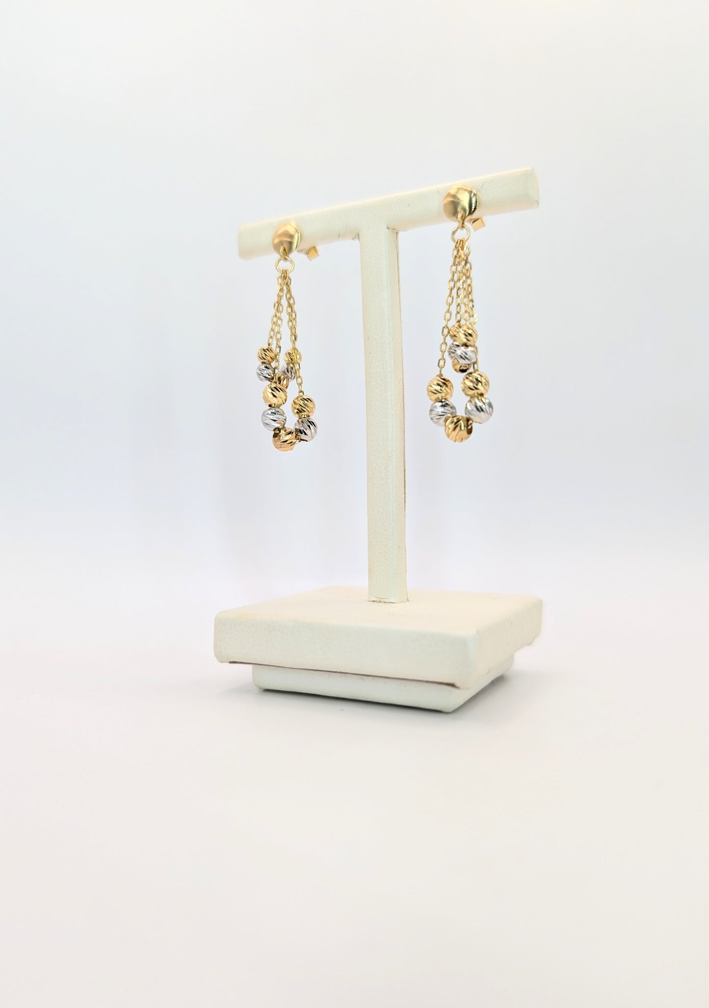 18kt Dangling Balls Earrings