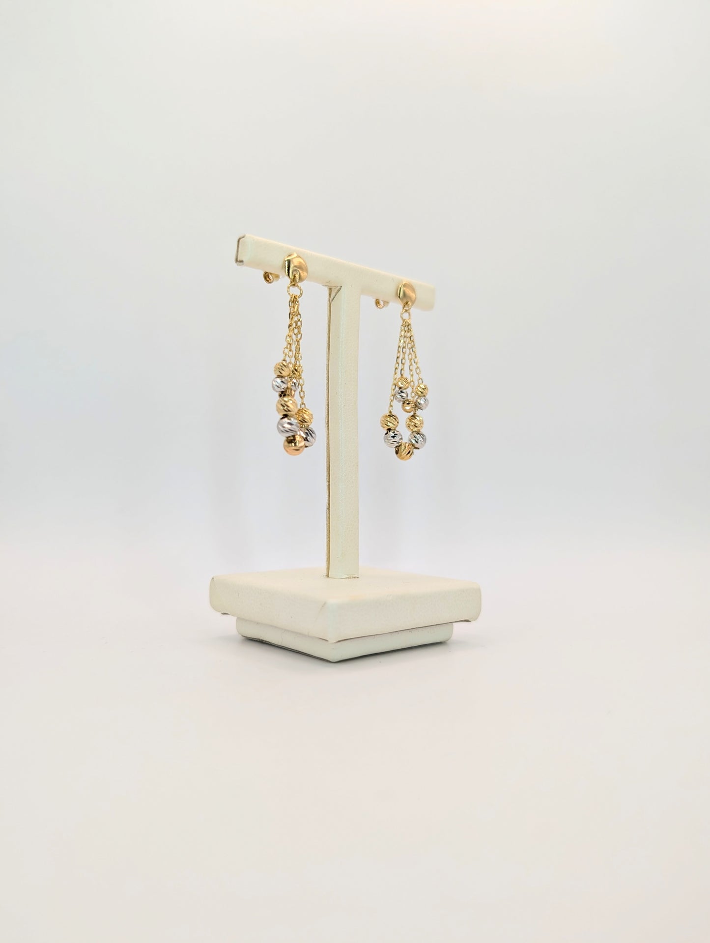 18kt Dangling Balls Earrings