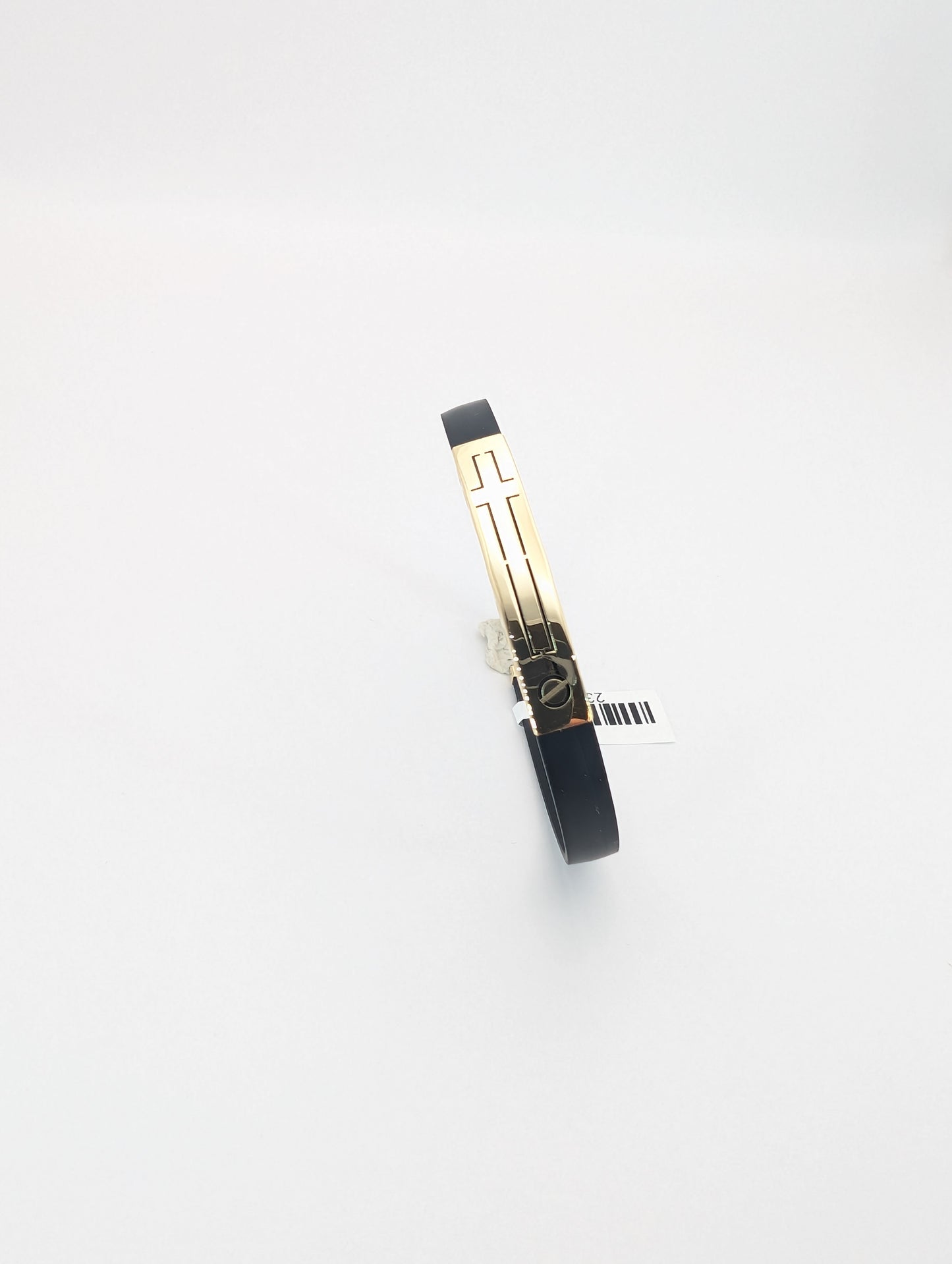 18K Gold Cross Men’s Bracelet