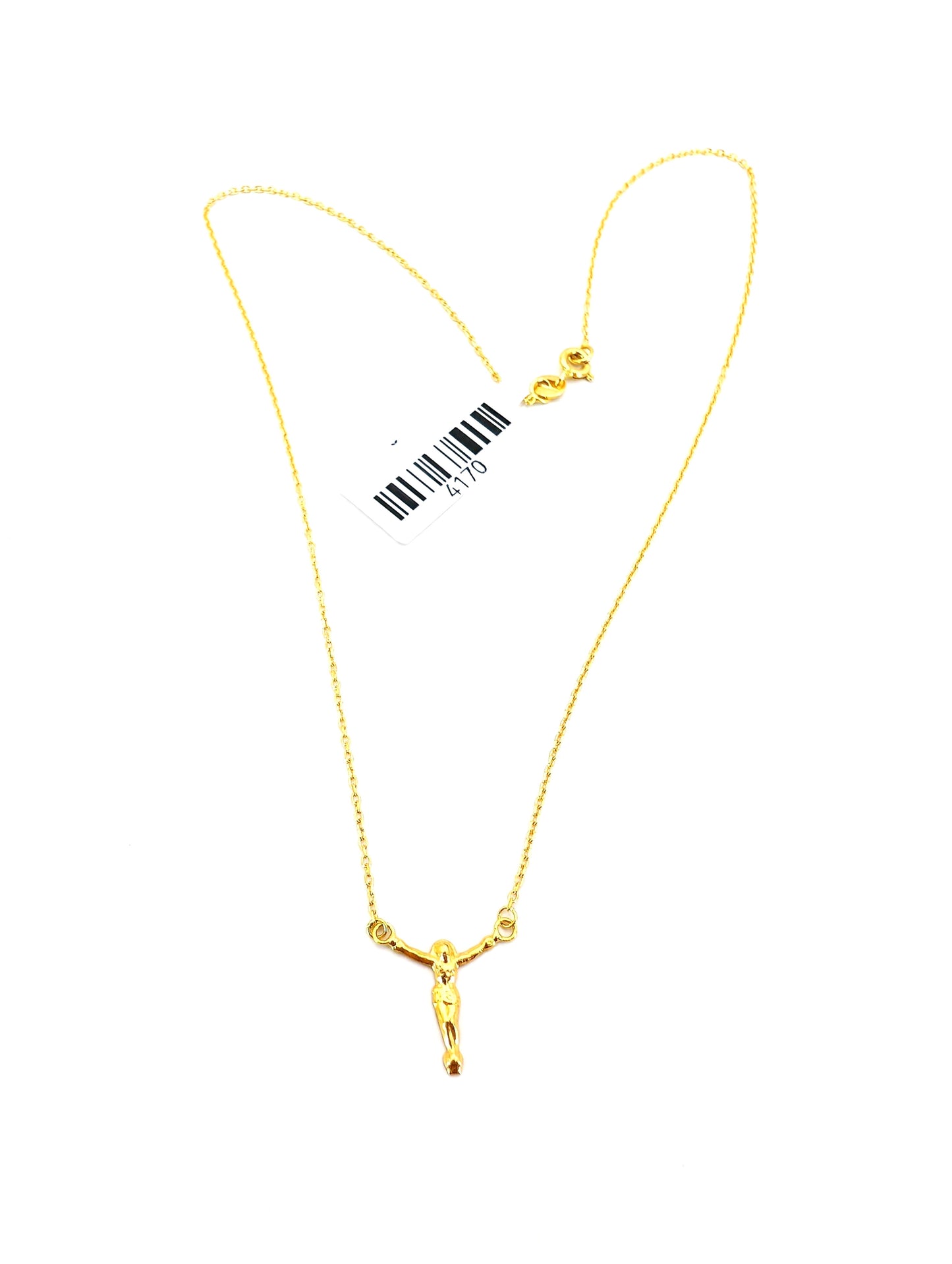 18KT Gold Crucifix Necklace