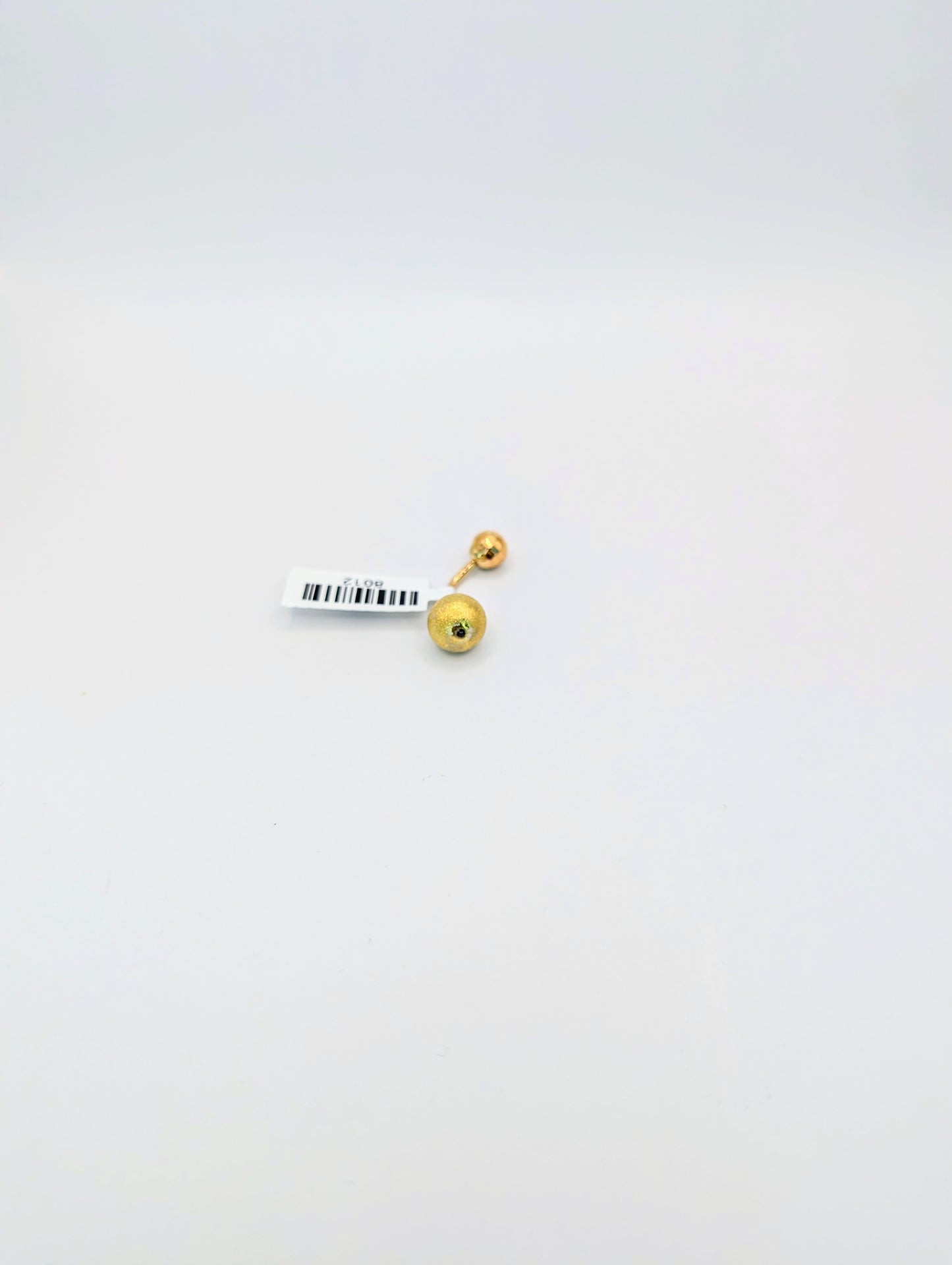 18kt Balls Belly Piercing