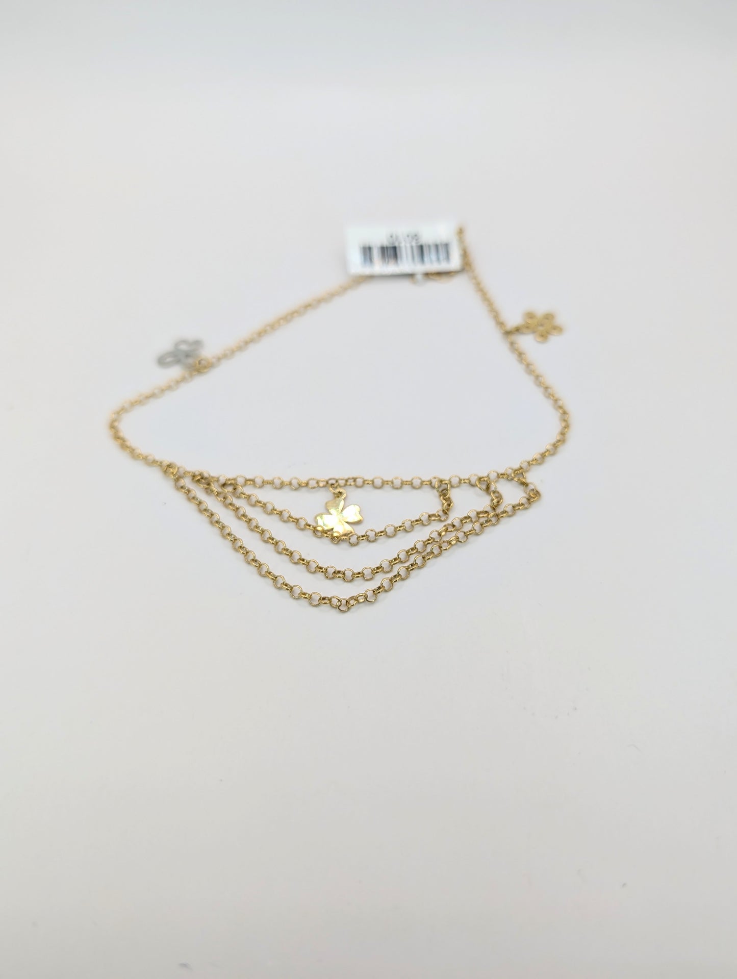18kt Dangling Anklet