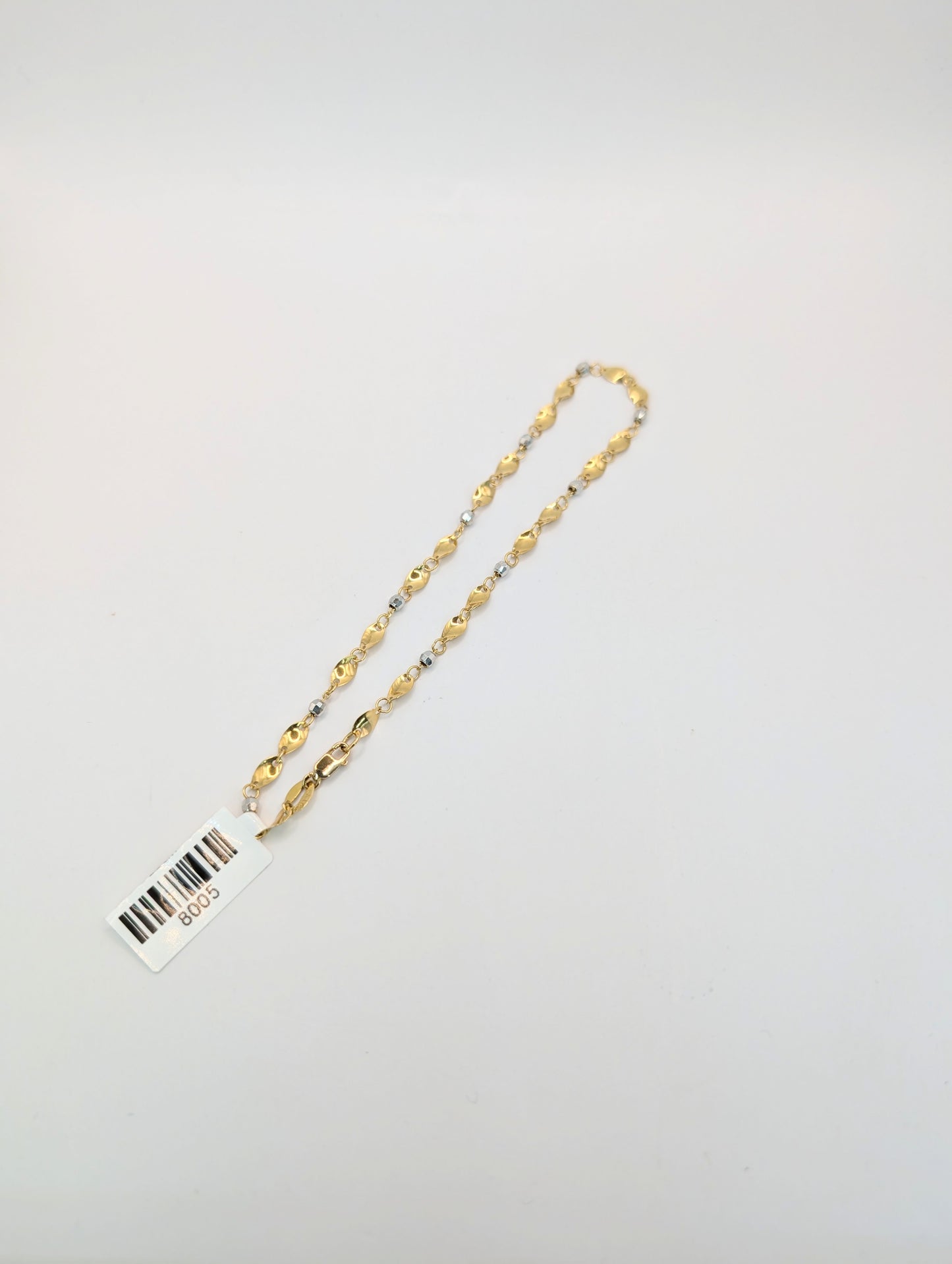 18kt Twisted Anklet