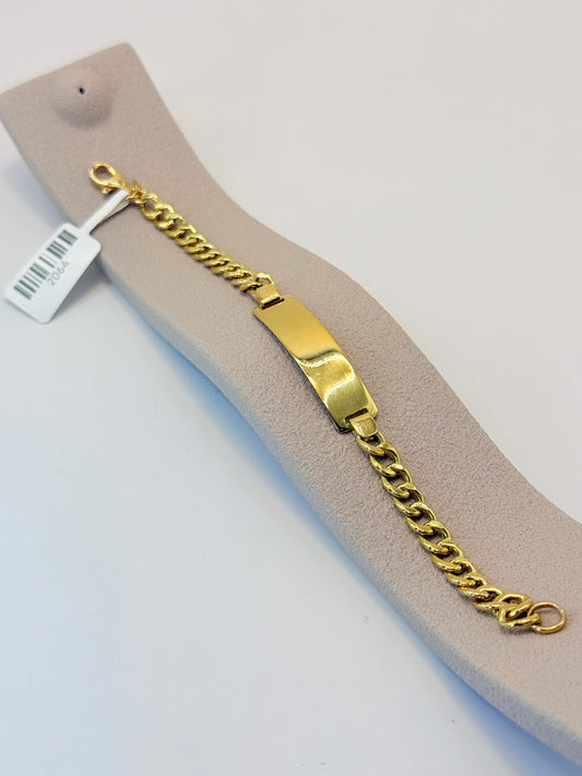 18kt ID Bracelet