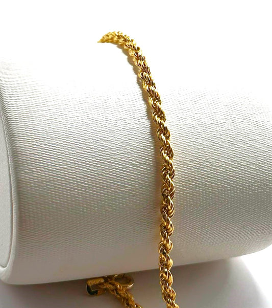 18 Karat Rope bracelet