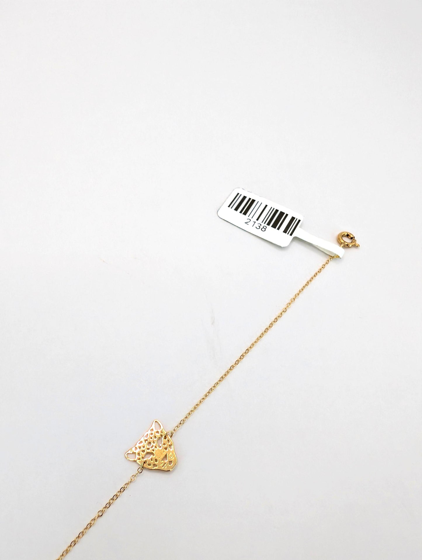 18KT Gold Leopard Head Bracelet