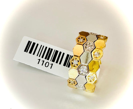 18kt CZ Chaumet Wedder