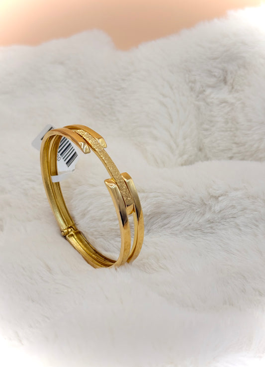 21K Laser Bangle