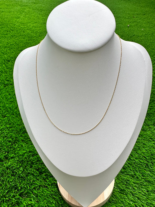 18kt Anchor Chain