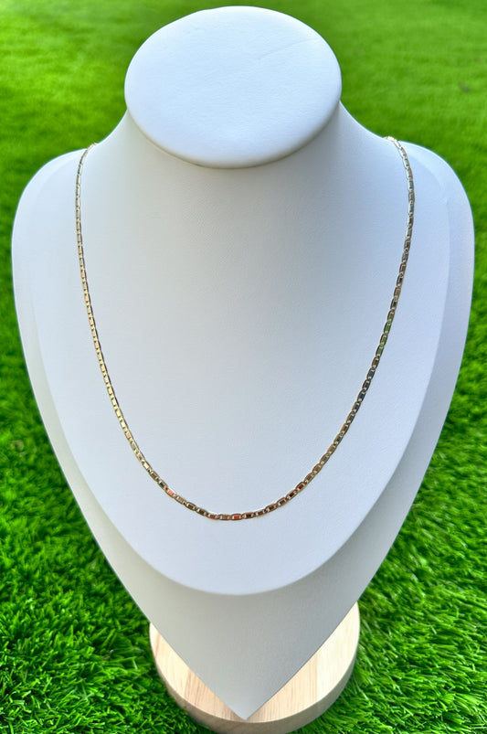 18kt 3Tone Marine Chain