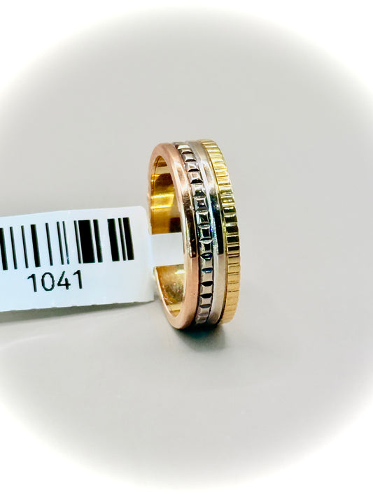 18kt 4 Tone Wedder