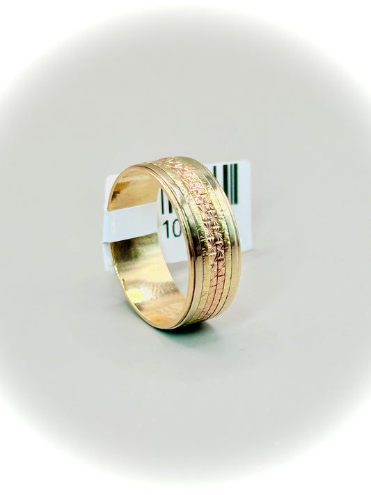 18kt 2Tone Wedder