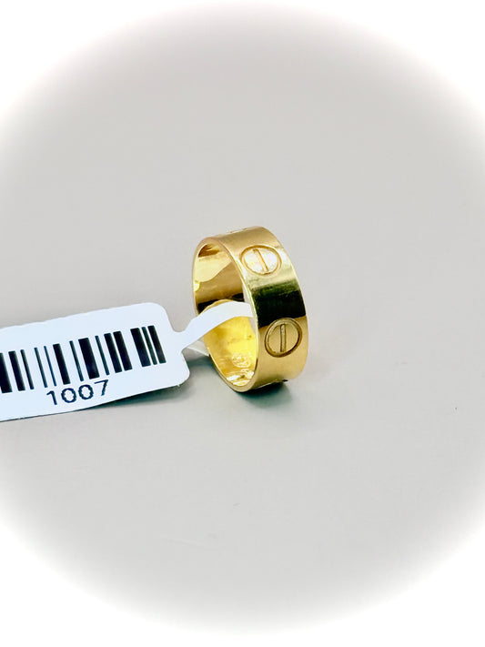 18kt designer Wedder