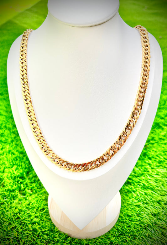 21kt Large Curb Chain