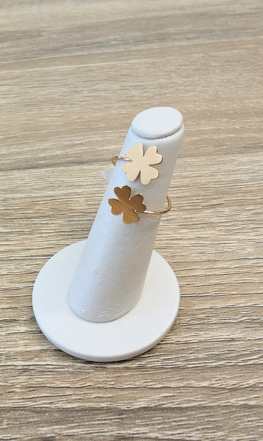 18kt Lucky Leaves Ring