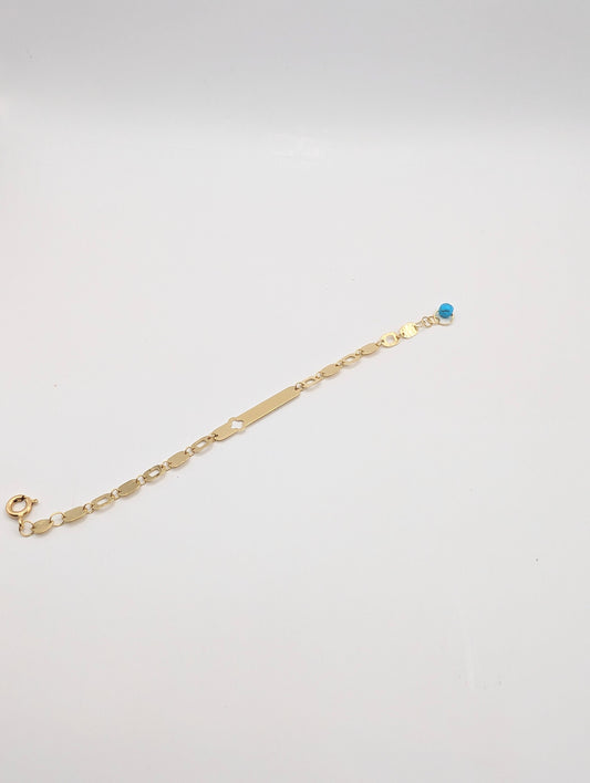18kt Clover Flower Bracelet
