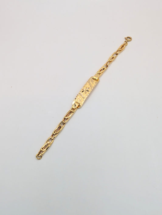 18kt Flower Bracelet