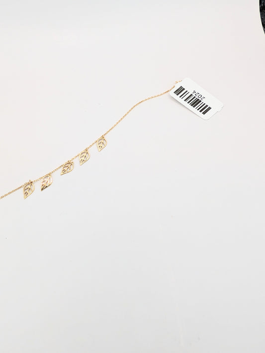 18kt Leaves Bracelet