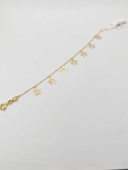 18kt Stars Bracelet
