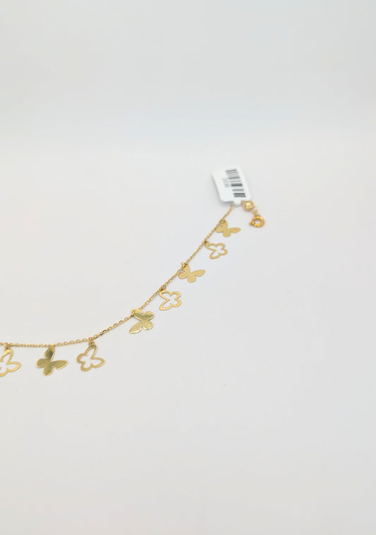 18kt Butterfly Bracelet