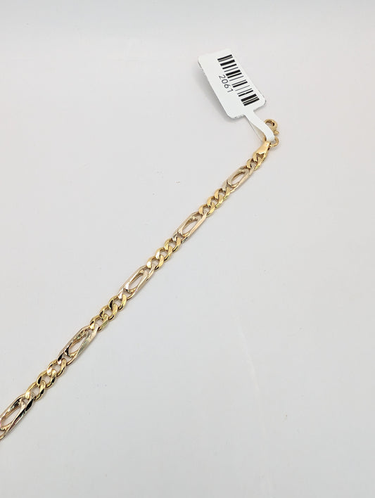 18kt Figaro Bracelet