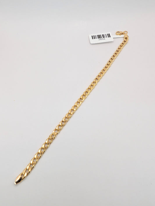 18kt Curb Bracelet