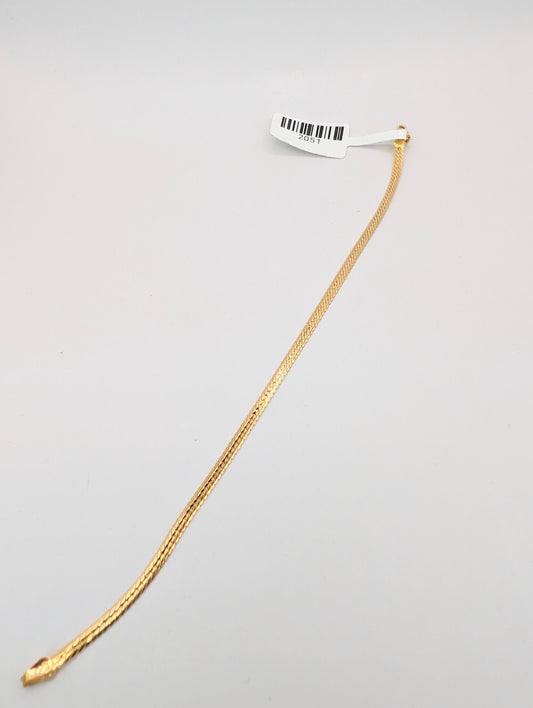 18kt Snake Bracelet