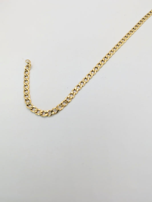 18kt Curb Bracelet