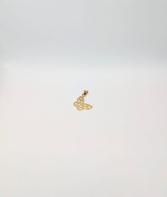 18kt Butterfly Pendant