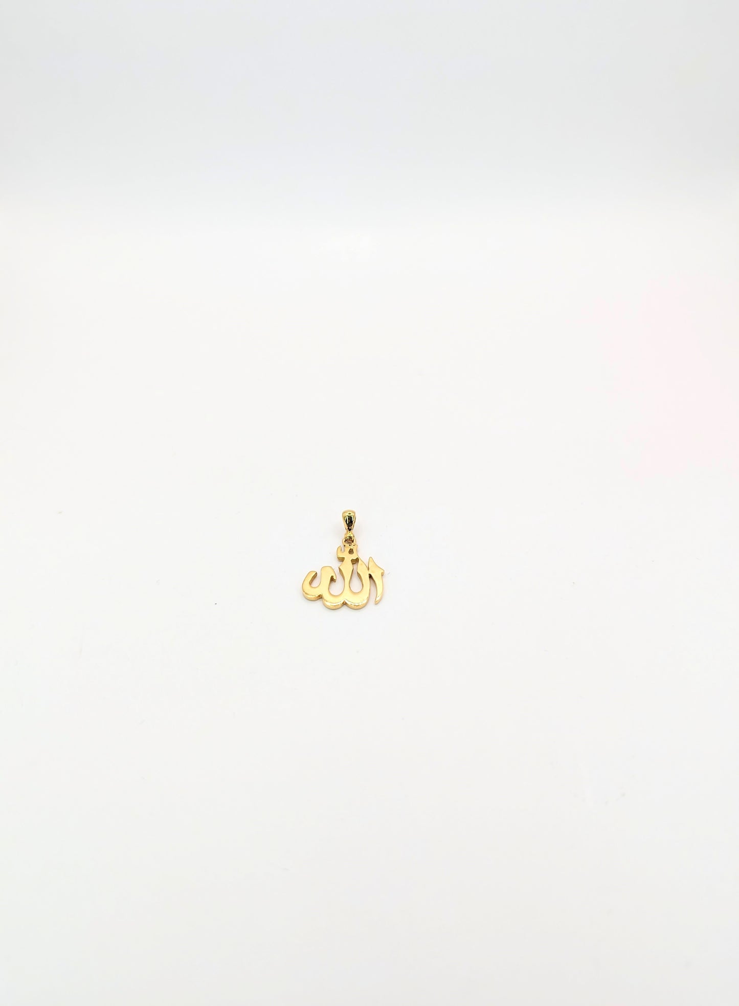 18kt ALLAH Pendant