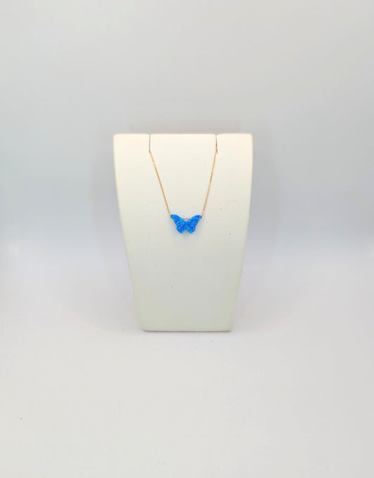 18kt Butterfly Necklace