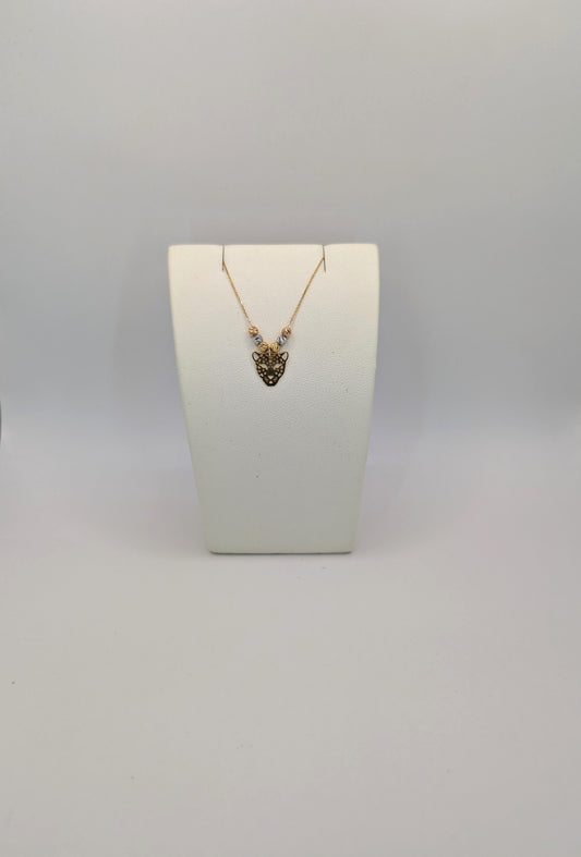 18kt Tiger Necklace
