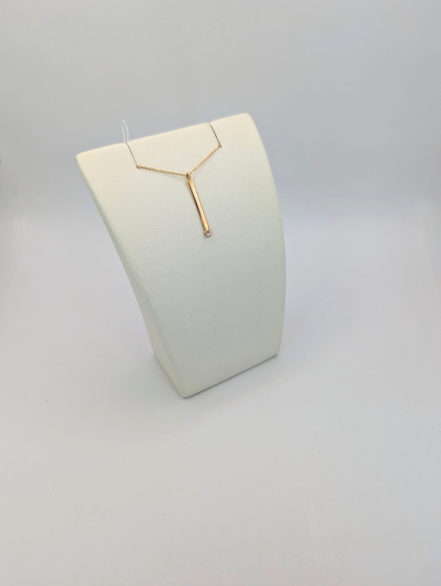 18kt Bar Necklace