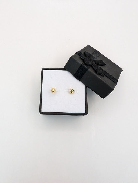 18kt Balls Earring