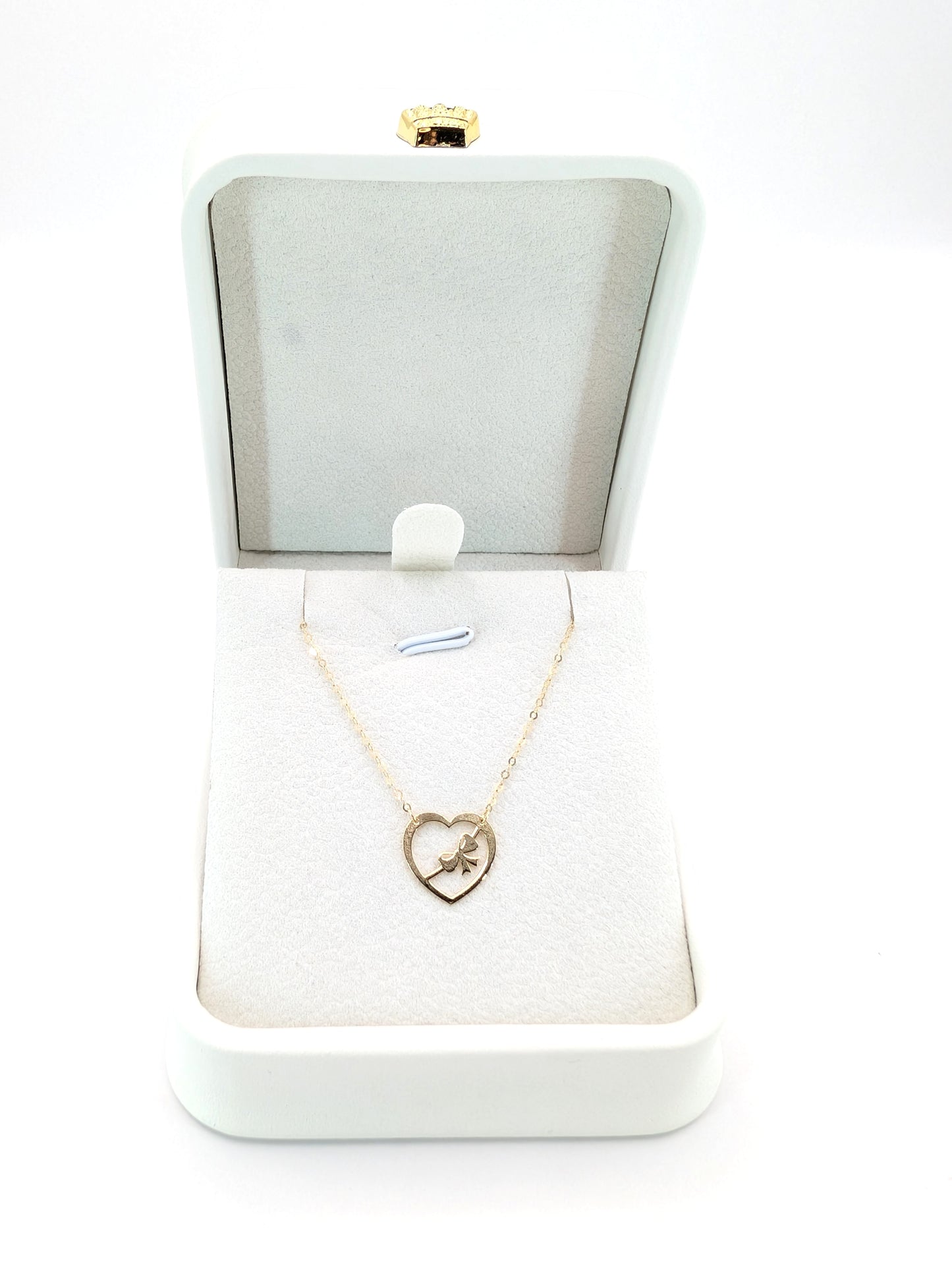 18KT Gold Heart Necklace